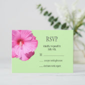 Tropische UAWG (grün) RSVP Karte (Stehend Vorderseite)