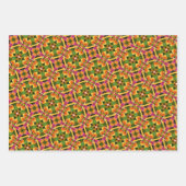 Tropische und lebendige Sammlung Aloha Geschenkpapier Set (Vorderseite 2)