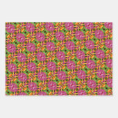 Tropische und lebendige Sammlung Aloha Geschenkpapier Set (Vorderseite)