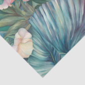 Tropische, unscheinbare Tissue Craft Seidenpapier (Detail)