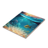 Tropische Unterwasserlandschaft Fliese (Seite)