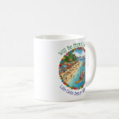 Tropische Urlaubsträume Kaffeetasse (VorderseiteRechts)