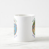 Tropische Urlaubsträume Kaffeetasse (Mittel)