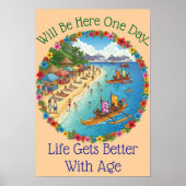 Tropische Urlaubsträume Poster (Vorne)