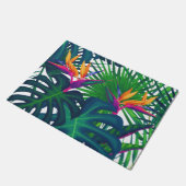 Tropische Vegetation Dschungel Blätter Paradies Fußmatte (Schrägansicht)