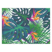Tropische Vegetation Dschungel Blätter Paradies Tischdecke (Vorderseite (Horizontal))