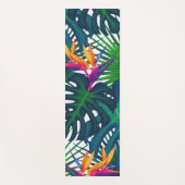 Tropische Vegetation Dschungel Blätter Paradies Yogamatte (Vorderseite)