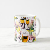 Tropische Vegetation Fairyland Pflanze Kaffeetasse (VorderseiteRechts)