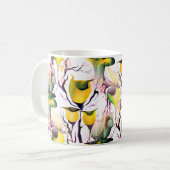 Tropische Vegetation Fairyland Pflanze Kaffeetasse (Vorderseite Links)