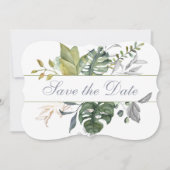 tropische Vegetation | SAVE THE DATE (Vorderseite)