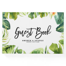 Tropische Vegetation und Plumeria Frame Wedding I