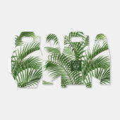 Tropische Vegetation Wasserfarbenpalme Mit Monogra Geschenkschachtel (Ungefaltet)