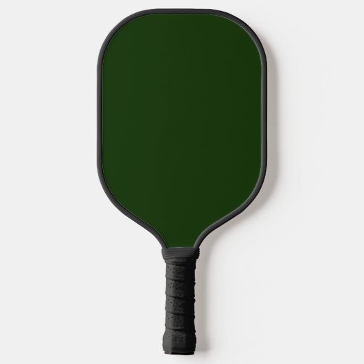 Tropische Vegetation Wasserfarbenpalme Mit Monogra Pickleball Schläger (Rückseite)