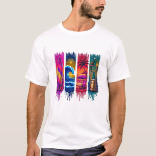 Tropische Vibes 🌴☀️ Herren T-Shirt