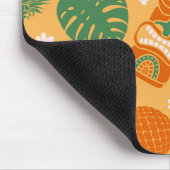 Tropische Vintage Aloha-Kunst Mousepad (Ecke)