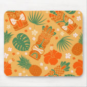 Tropische Vintage Aloha-Kunst Mousepad (Vorne)