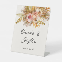 Tropische Vintage Karten und Geschenke Sockelschild