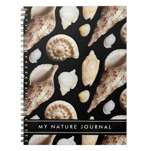 Tropische Vintage Muscheln Südostasiens Notizblock (Vorderseite)