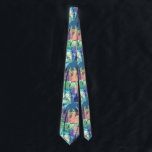Tropische Vintage Palmen Krawatte<br><div class="desc">Die coole Palmenkollage in Rosa,  lila,  grün,  aquamarin und türkisfarben,  ist die Krawatte dieses Mannes eine tolle Mode für das Büro,  eine Hochzeit oder für jeden Anlass.</div>