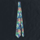 Tropische Vintage Palmen Krawatte<br><div class="desc">Die coole Palmenkollage in Rosa,  lila,  grün,  aquamarin und türkisfarben,  ist die Krawatte dieses Mannes eine tolle Mode für das Büro,  eine Hochzeit oder für jeden Anlass.</div>