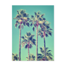 Tropische Vintage Palmen