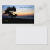 Tropische Visitenkarte (Vorne/Hinten)