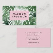Tropische Visitenkarten Visitenkarte (Vorne/Hinten)