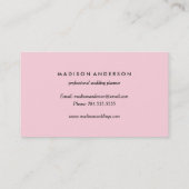 Tropische Visitenkarten Visitenkarte (Rückseite)