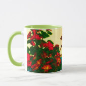 Tropische Vögel 1 "Papageien" Tasse (Links)