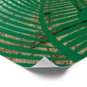 Tropische Vögel am Strand Poster (Ecke)