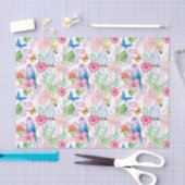 Tropische Vögel Blume Strandgewebe Party Seidenpapier (Handwerk)