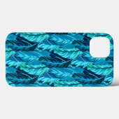 Tropische Vögel Case-Mate iPhone Hülle (Rückseite (Horizontal))