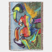 Tropische Vögel Decke (Vorderseite Vertikal)