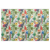Tropische Vögel des Aquarells und Laubmuster Stoff (Fat Quarter (45,7 x 55,9 cm))