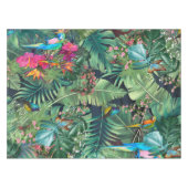 Tropische Vögel des Paradieses Tischdecke (Vorderseite (Horizontal))