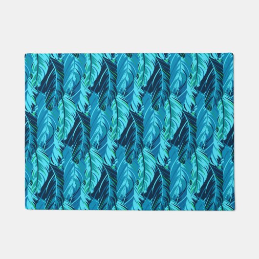 Tropische Vögel Fußmatte (Vorderseite)