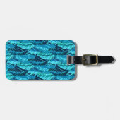 Tropische Vögel Gepäckanhänger (Vorderseite horizontal)