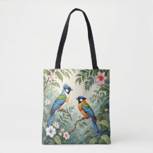 Tropische Vögel im Dschungel Tasche