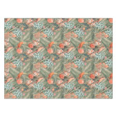 Tropische Vögel im Paradies Tischdecke (Vorderseite (Horizontal))