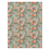 Tropische Vögel im Paradies Tischdecke (Vorderseite)