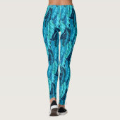 Tropische Vögel Leggings (Rückseite)