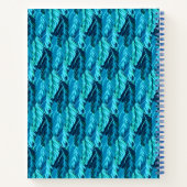 Tropische Vögel Notizblock (Rückseite)