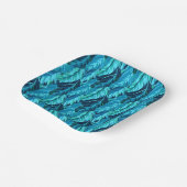 Tropische Vögel Pappteller (Gewinkelt)