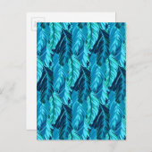 Tropische Vögel Postkarte (Vorne/Hinten)