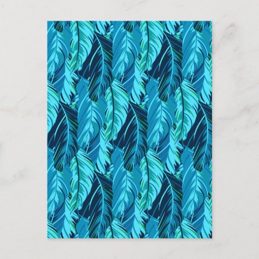 Tropische Vögel Postkarte (Vorderseite)