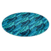 Tropische Vögel Schneidebrett (Ecke)