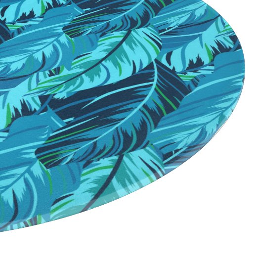 Tropische Vögel Schneidebrett (Ecke)