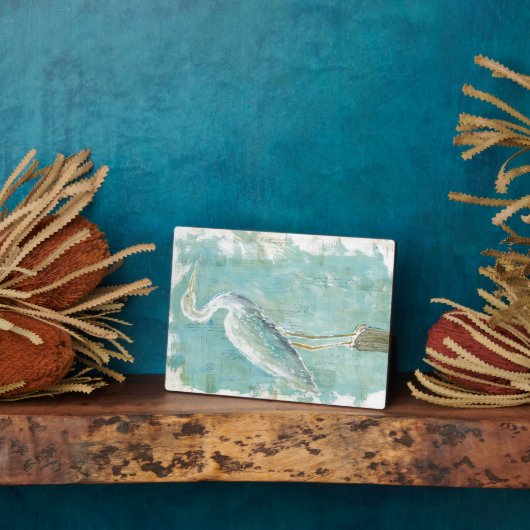 Tropische Vögel | Still Egret Fotoplatte (Seite)