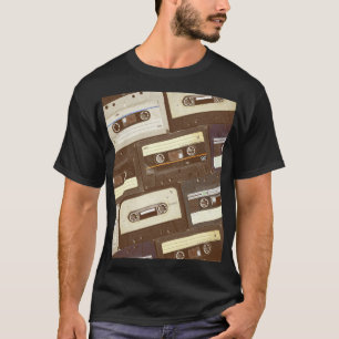 Tropische Vögel: Tukane und Papageien Vintag T-Shirt
