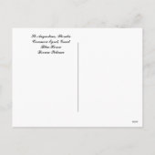 Tropische Vögel Urlaub Postkarte (Rückseite)